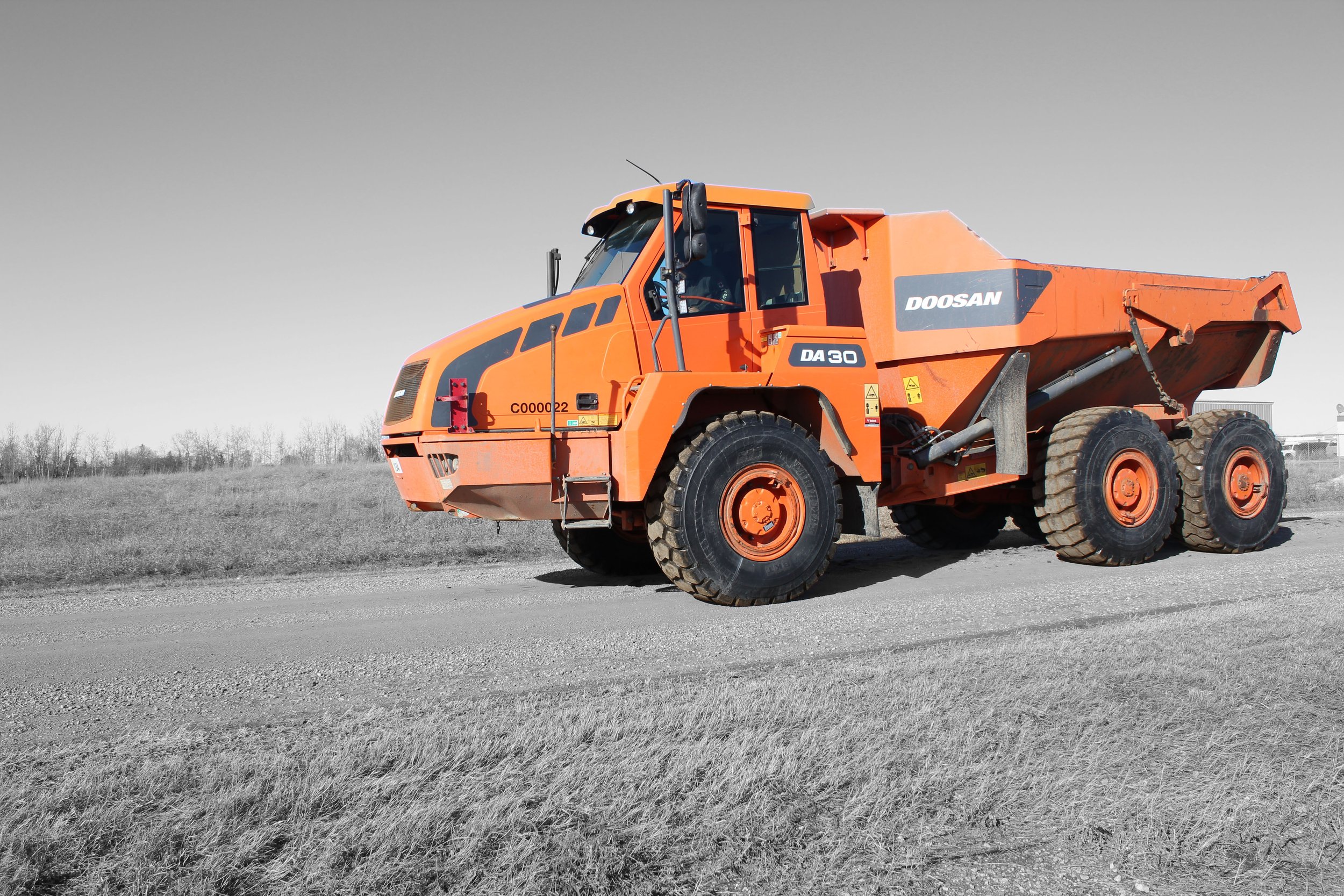 30 tonne Doosan articulated rock truck